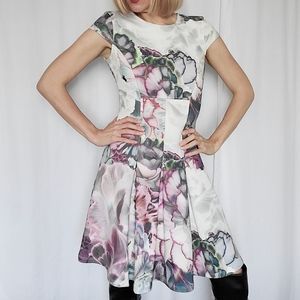 Ted Baker london watercolor floral dress 1